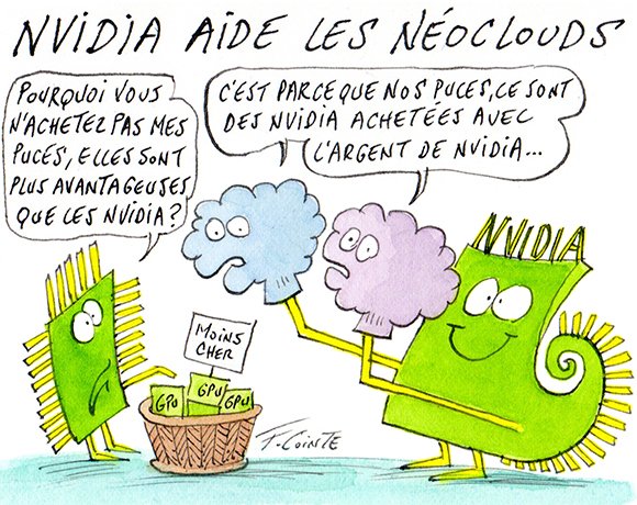 Dessin: La menace d’un procès antitrust pèserait sur Nvidia